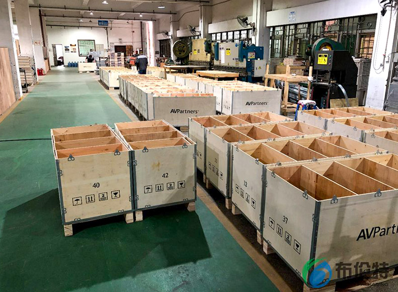 隔层钢带箱施工区